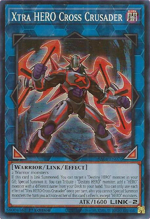 Xtra HERO Cross Crusader (RA04-EN076) (RA04)