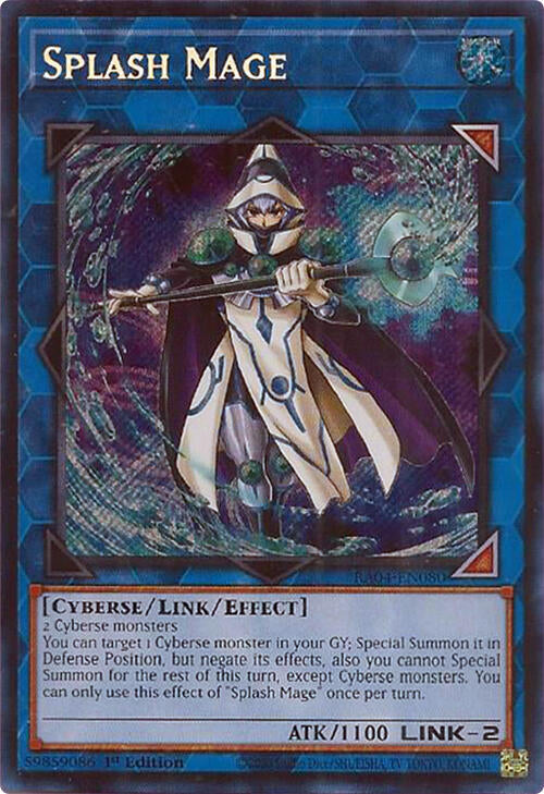 Splash Mage (Secret Rare) (RA04-EN080) (RA04)