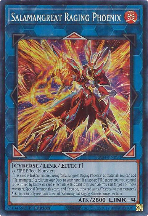 Salamangreat Raging Phoenix (RA04-EN083) (RA04)