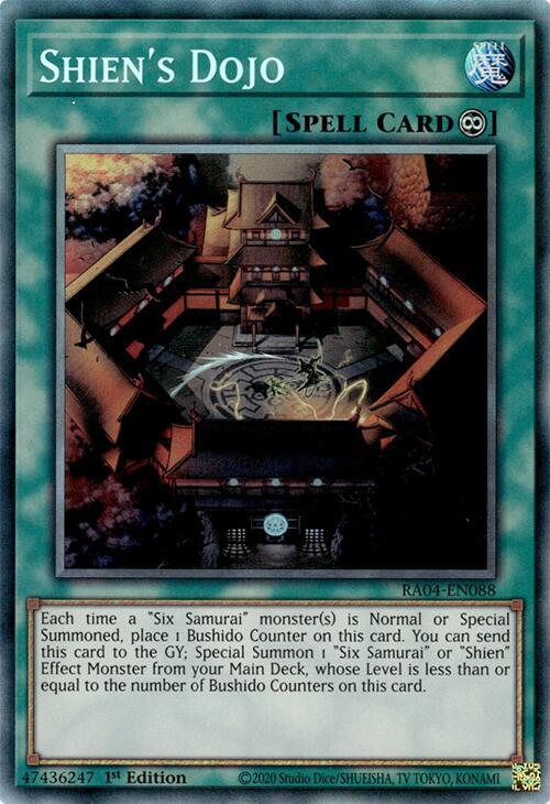 Shien's Dojo (PCR) (RA04-EN088) (RA04)