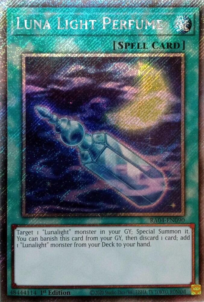 Luna Light Perfume (Platinum Secret Rare) (RA04-EN090) (RA04)