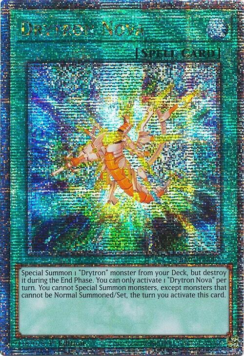 Drytron Nova (Quarter Century Secret Rare) (RA04-EN097) (RA04)
