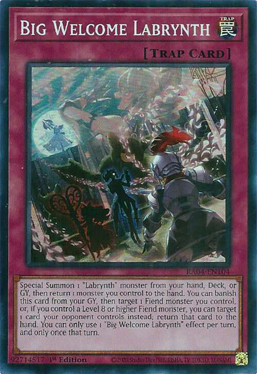 Big Welcome Labrynth (RA04-EN104) (RA04)