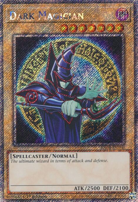 Dark Magician (9th Art) (Platinum Secret Rare) (RA04-EN106) (RA04)