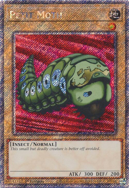 Petit Moth (Platinum Secret Rare) (RA04-EN111) (RA04)