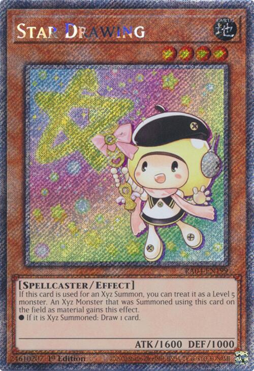 Star Drawing (Platinum Secret Rare) (RA04-EN199) (RA04)