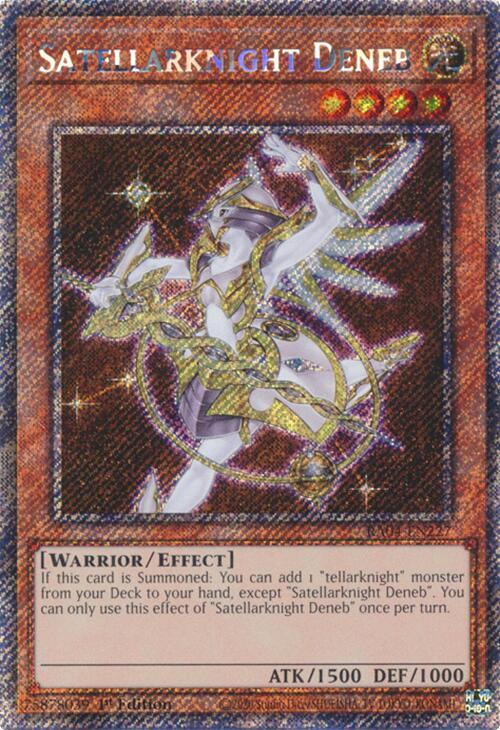 Satellarknight Deneb (Platinum Secret Rare) (RA04-EN227) (RA04)