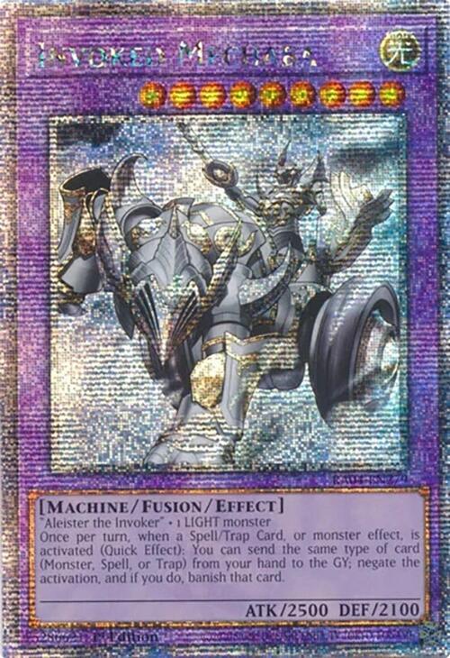 Invoked Mechaba (Quarter Century Secret Rare) (RA04-EN279) (RA04)