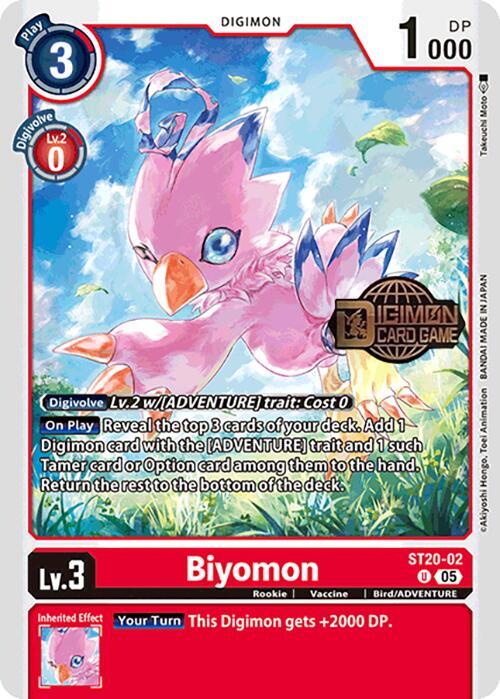 Biyomon (ST20-02 U) (ST-20_PR)