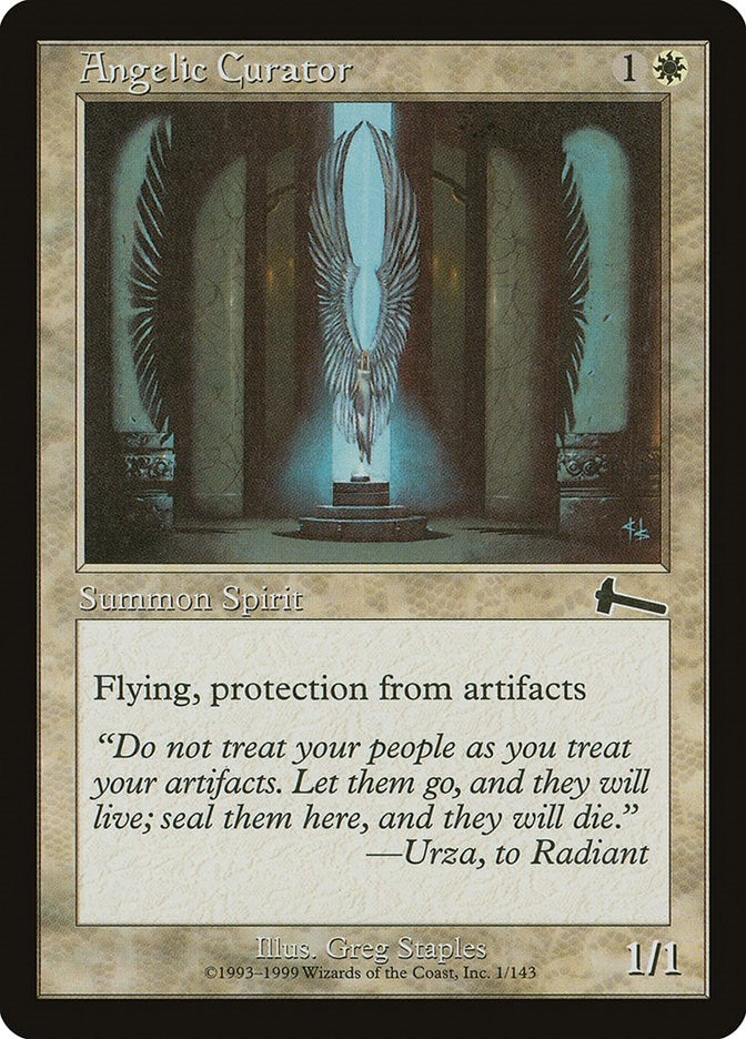Image for Angelic Curator (1) (ULG) - Magic: The Gathering