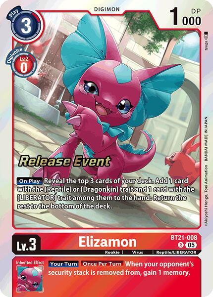 Elizamon (BT21-008 R) (BT-21_PR)