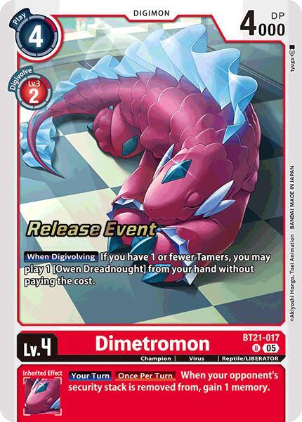 Dimetromon (BT21-017 U) (BT-21_PR)