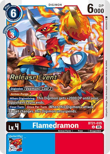 Flamedramon (BT21-035 U) (BT-21_PR)