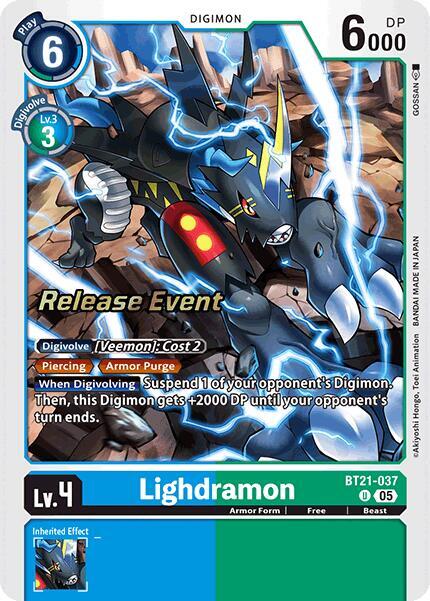 Lighdramon (BT21-037 U) (BT-21_PR)