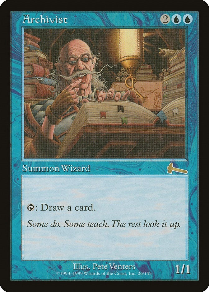 Image for Archivist (26) (ULG) - Magic: The Gathering