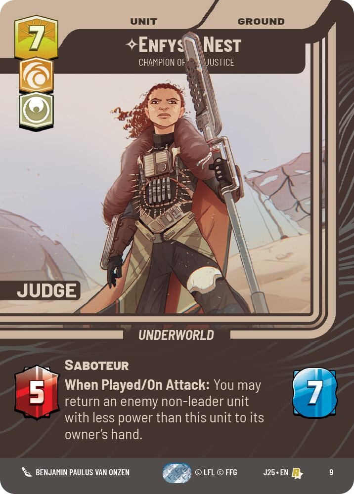 Enfys Nest - Champion of Justice (9) (JDG)