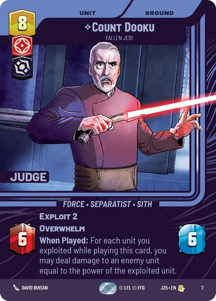 Count Dooku - Fallen Jedi (7) (JDG)
