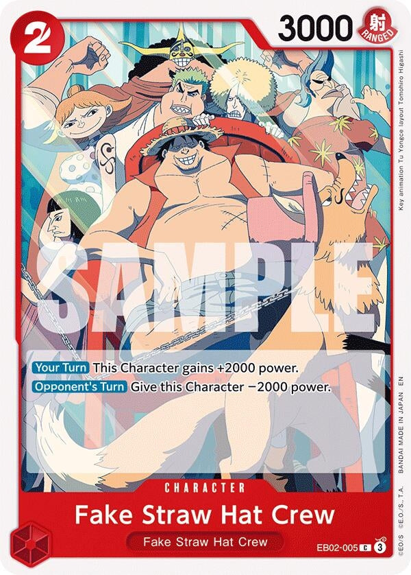 Fake Straw Hat Crew (EB02-005) (EB02)