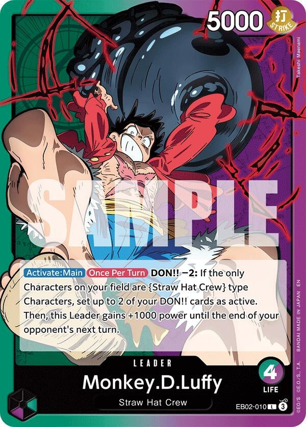 Monkey.D.Luffy (010) (EB02-010) (EB02)
