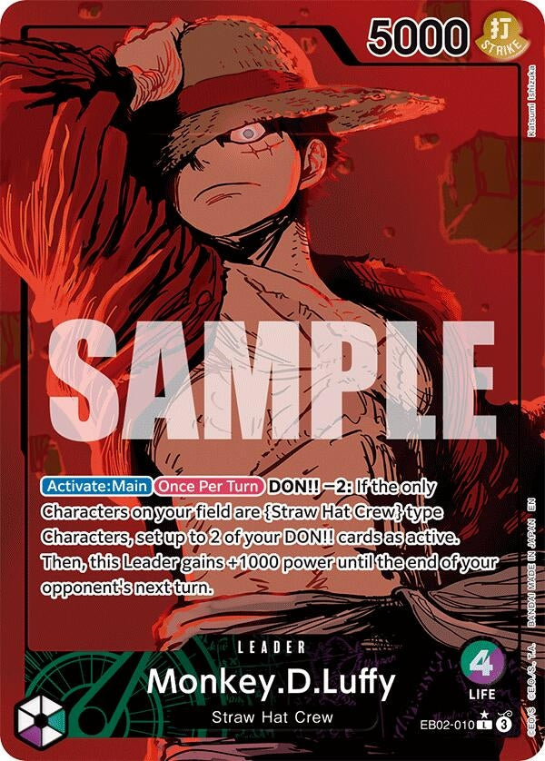 Monkey.D.Luffy (010) (Alternate Art) (EB02-010) (EB02)
