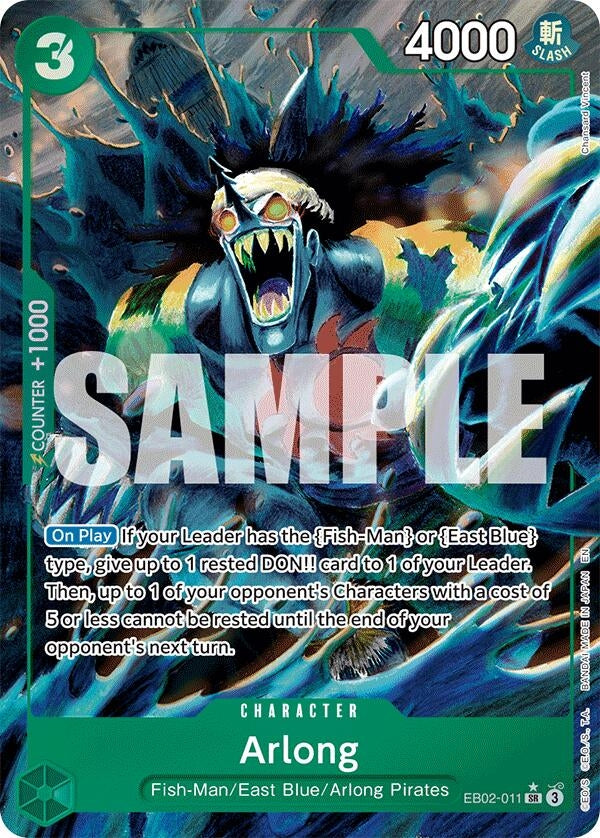 Arlong (Alternate Art) (EB02-011) (EB02)
