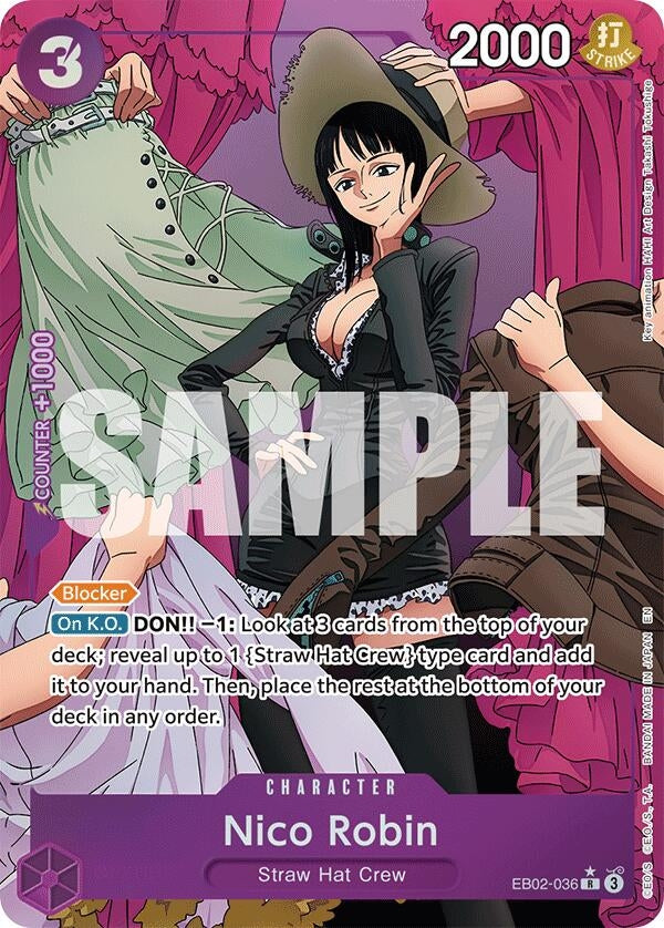 Nico Robin (Alternate Art) (EB02-036) (EB02)