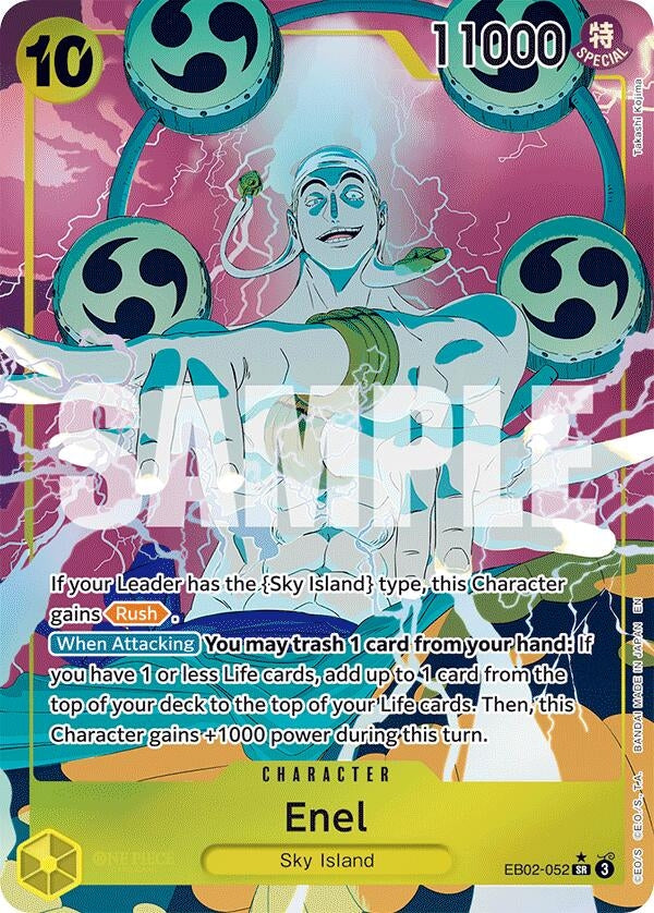 Enel (Alternate Art) (EB02-052) (EB02)