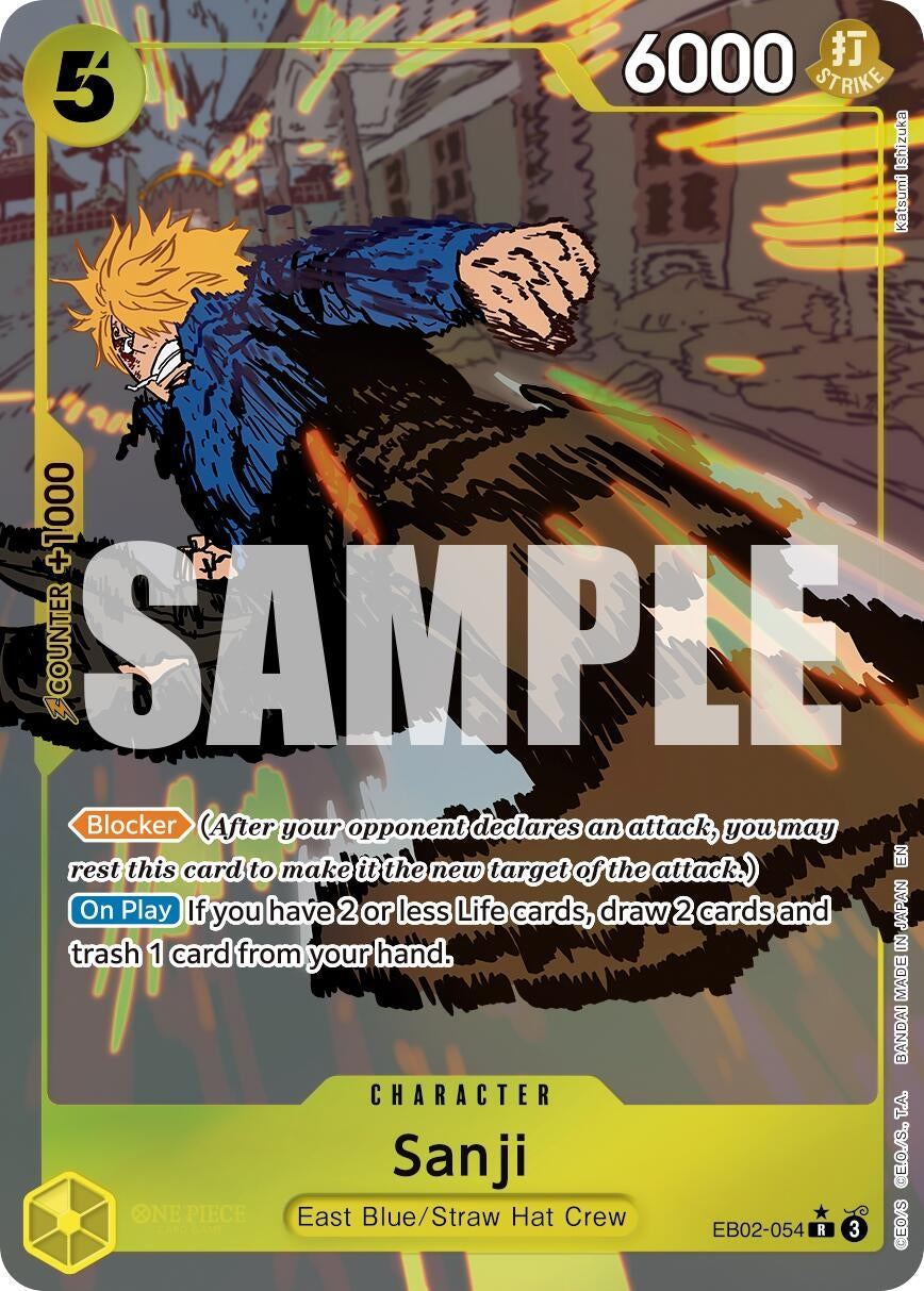 Sanji (Alternate Art) (EB02-054) (EB02)