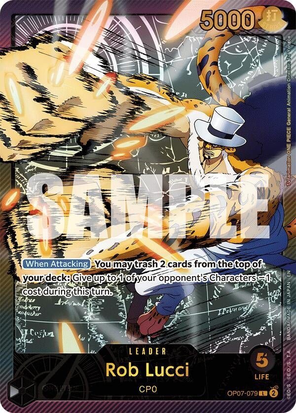 Rob Lucci (SP) (OP07-079) (EB02)