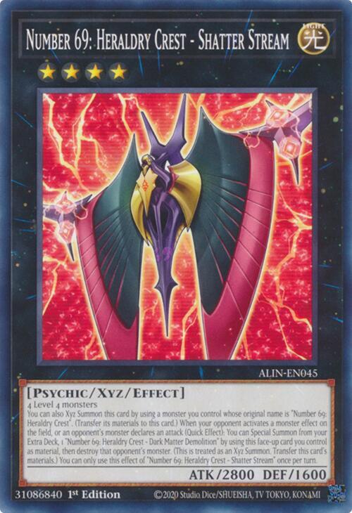 Number 69: Heraldry Crest - Shatter Stream (ALIN-EN045) (ALIN)