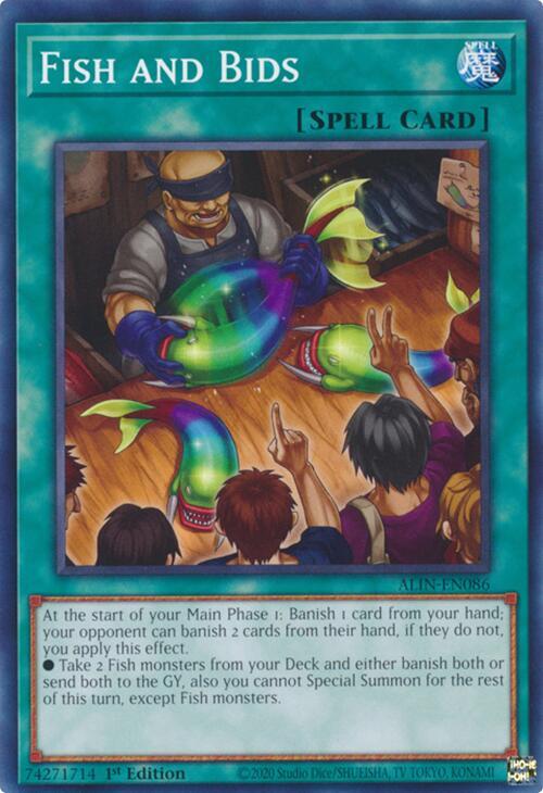 Fish and Bids (ALIN-EN086) (ALIN)