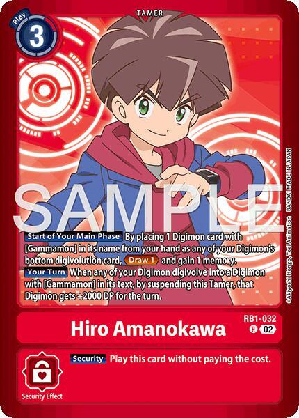 Hiro Amanokawa (RB1-032 R) (LM-06)