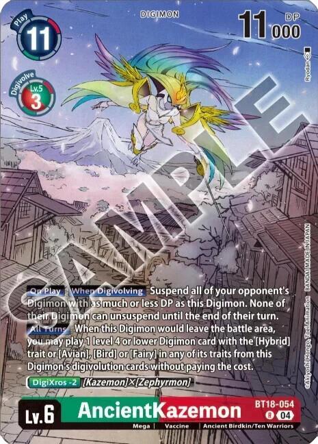 AncientKazemon (Tamer's Selection Box Ver. Championship 2024) (BT18-054 R) (BT18-19)