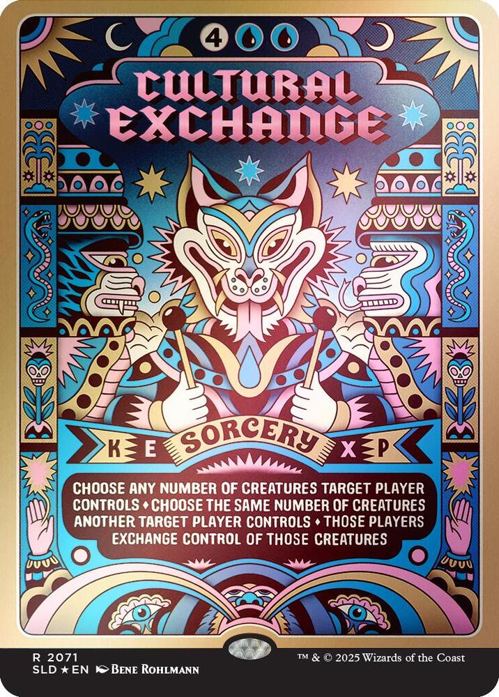 Cultural Exchange (Rainbow Foil) (2071) (SLD)