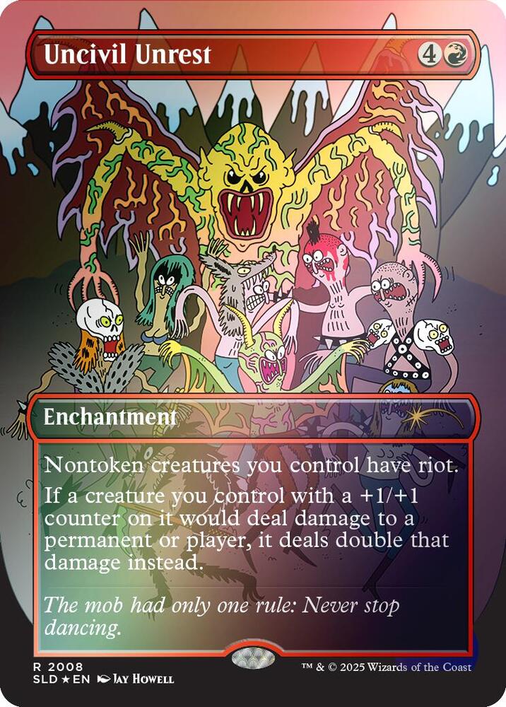 Uncivil Unrest (Rainbow Foil) (2008) (SLD)