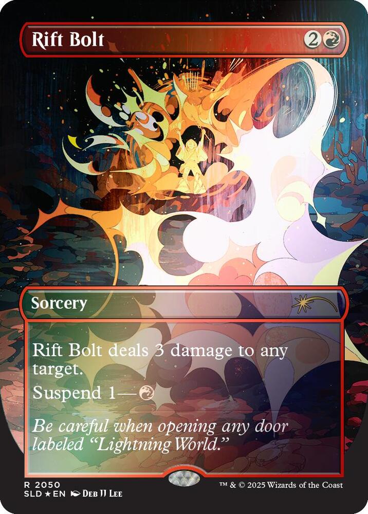 Rift Bolt (2050) (Rainbow Foil) (2050) (SLD)