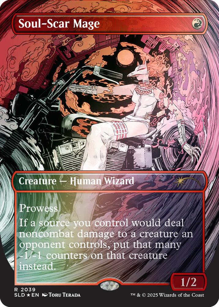 Soul-Scar Mage (2039) (Rainbow Foil) (2039) (SLD)