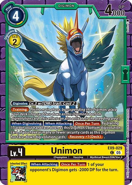 Unimon (EX9-029 C) (EX-09)