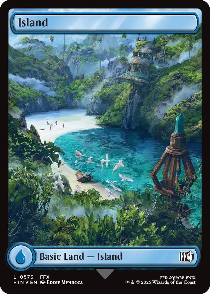 Island (0573) (Surge Foil) (573) (FIN)