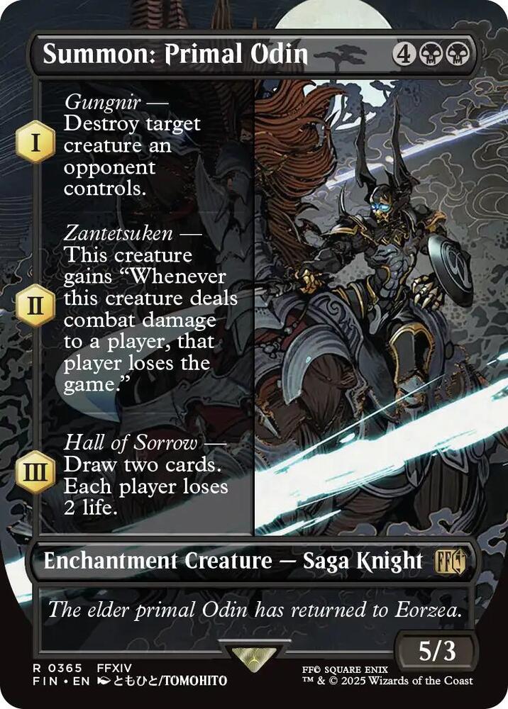 Summon: Primal Odin (Borderless) (365) (FIN)