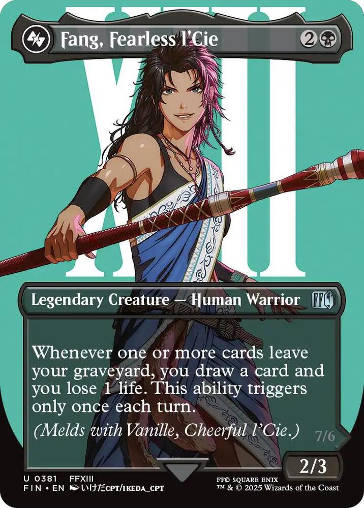 Fang, Fearless l'Cie (Borderless) (381) (FIN)