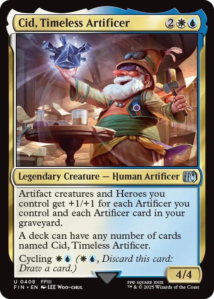Cid, Timeless Artificer (0408) (408) (FIN)