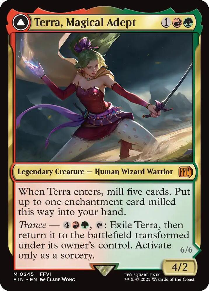 Terra, Magical Adept (245) (FIN)