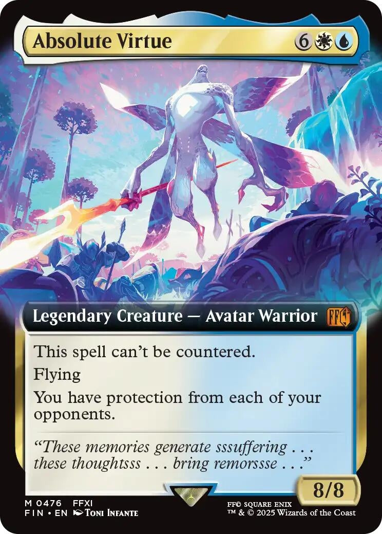 Image for Absolute Virtue (Extended Art) (476) (FIN) - Magic: The Gathering