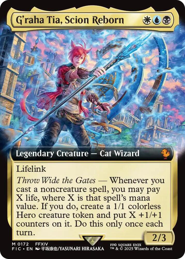 G'raha Tia, Scion Reborn (Extended Art) (172) (FIC)