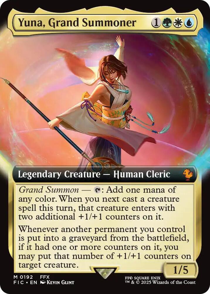 Yuna, Grand Summoner (Extended Art) (192) (FIC)
