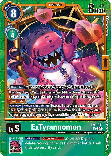 ExTyrannomon (EX9-041 R) (EX-09)