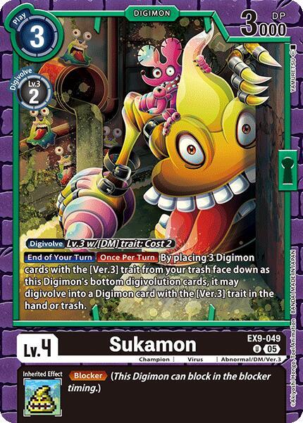 Sukamon (EX9-049 U) (EX-09)