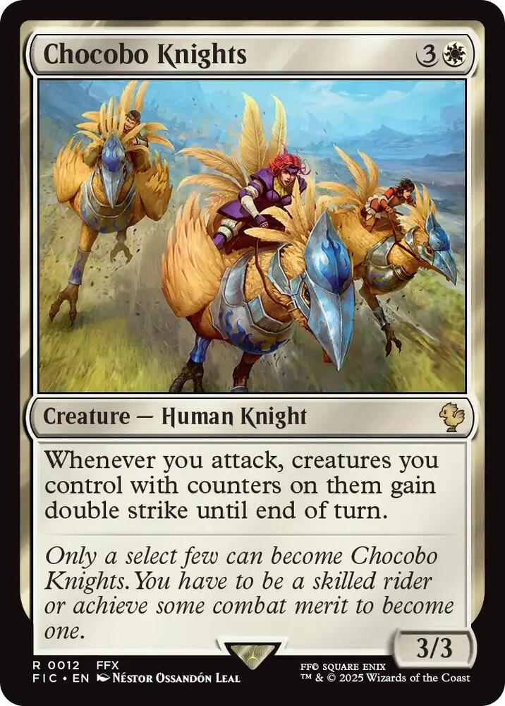 Chocobo Knights (12) (FIC)