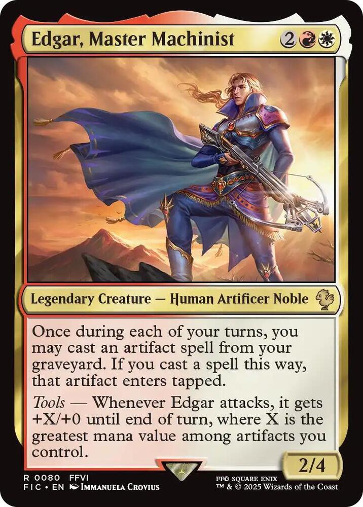 Edgar, Master Machinist (80) (FIC)